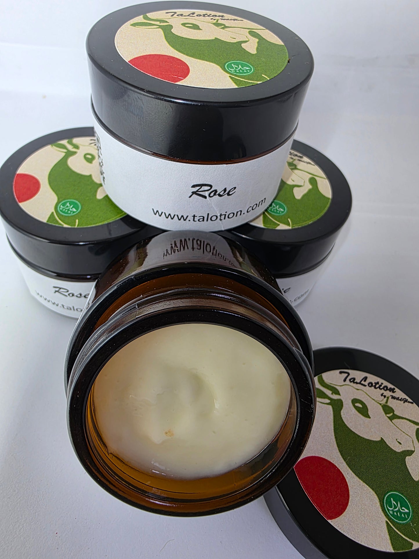 Tallow-Based Rose Aroma Lotion