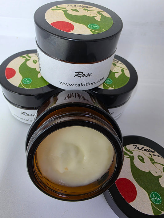 Tallow-Based Rose Aroma Lotion